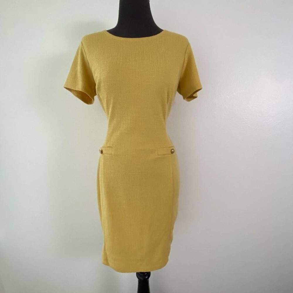 Enfocus sz 4  Vintage inspired 60's sleeve career sheath dress